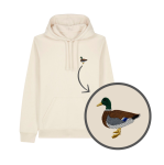 Haftowana bluza z kapturem KACZOR