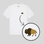 Haftowany T-shirt ŻUBR