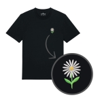 Haftowany T-shirt STOKROTKA