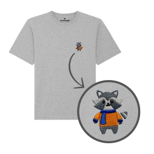 Haftowany T-shirt ZIMOWY SZOP