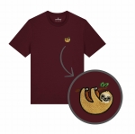 Haftowany T-shirt LENIWIEC NA GAŁĘZI