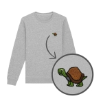 Haftowana bluza ŻÓŁW (bez kaptura)