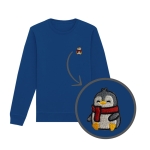 Haftowana bluza ZIMOWY PINGWINEK (bez kaptura)