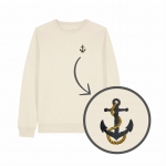 Haftowana bluza KOTWICA (bez kaptura)