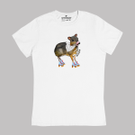 T-shirt damski oversize Myszojeleń WROTKI