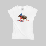 Damska koszulka Myszojeleń ZIMA