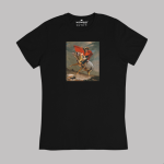 T-shirt damski Myszojeleń NAPOLEON oversize