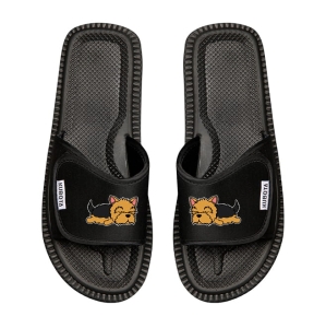 Klapki Kubota ŚPIĄCY YORKSHIRE + personalizacja [RZEPY]