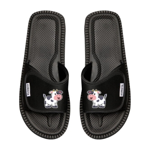 Klapki Kubota KROWA BAJKA + personalizacja [RZEPY]