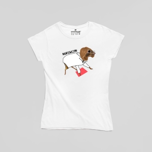 Koszulka damska Myszojeleń NAUKOWCZYNI