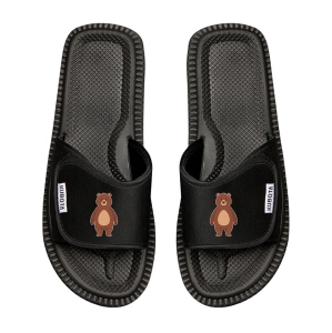 Klapki Kubota NIEDŹWIADEK/MIŚ + personalizacja [RZEPY]