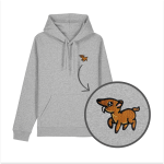 Haftowana bluza z kapturem MYSZOJELONEK