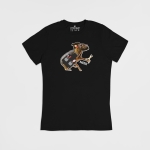 T-shirt męski Myszojeleń BARBER