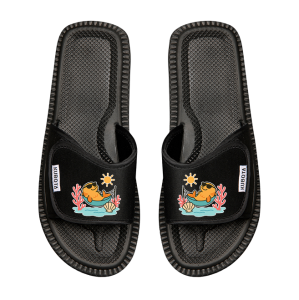 Klapki Kubota WAKACYJNA RYBKA + personalizacja [RZEPY]