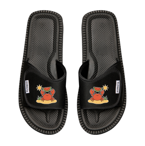 Klapki Kubota WAKACYJNY KRAB + personalizacja [RZEPY]