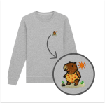 Haftowana bluza WAKACYJNA KAPIBARA (bez kaptura)