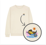 Haftowana bluza WAKACYJNA RYBKA (bez kaptura)