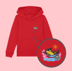 Haftowana bluza dziecięca WAKACYJNA RYBKA