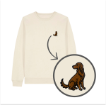 Haftowana bluza SETER IRLANDZKI (bez kaptura)