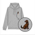 Haftowana bluza z kapturem SETER IRLANDZKI