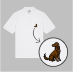 Męska haftowana koszulka polo SETER IRLANDZKI