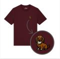 T-SHIRT_bordowy-jamnik-długowłosy.png