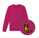 Haftowana bluza COCKER SPANIEL (bez kaptura)