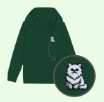 Haftowana bluza dziecięca KOT PERSKI BIAŁY