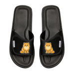 Klapki Kubota KOT PERSKI RUDY + personalizacja [RZEPY]