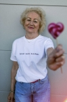 T-shirt BYŁAM SERCA BITCHEM oversize @nawiasem_mowiac