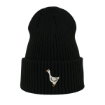 Haftowana czapka beanie - GĄSKA