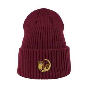 Haftowana czapka beanie - WYDRA