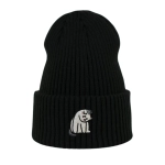 Haftowana czapka beanie - CIEKAWSKI KOTEK