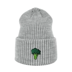 Haftowana czapka beanie - BROKUŁ