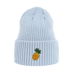 Haftowana czapka beanie - ANANAS