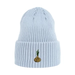 Haftowana czapka beanie - CEBULA