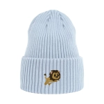 Haftowana czapka beanie - LEW