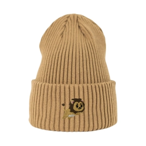Haftowana czapka beanie - LEW