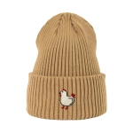 Haftowana czapka beanie - KURA