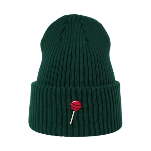 Haftowana czapka beanie - LIZAK