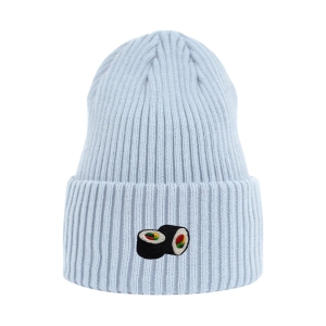 Haftowana czapka beanie - SUSHI