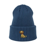 Haftowana czapka beanie - PIESEK