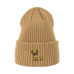 Haftowana czapka beanie - PIESEK