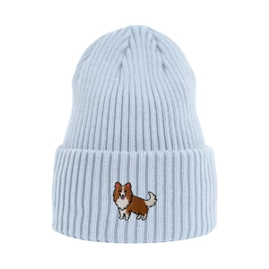 Haftowana czapka beanie - COLLIE (LESSIE)