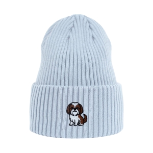 Haftowana czapka beanie - SHIH TZU (SHIHTZU)