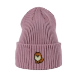 Haftowana czapka beanie - POMERANIAN POMARAŃCZOWY