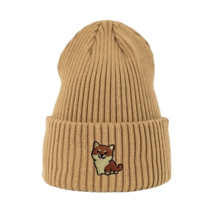 Haftowana czapka beanie - SHIBA INU BAJKA