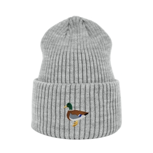 Haftowana czapka beanie - KACZOR