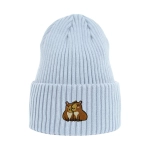 Haftowana czapka beanie - KAPI-PARA (KAPIBARY)