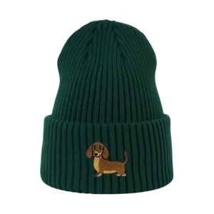 Haftowana czapka beanie - JAMNIK